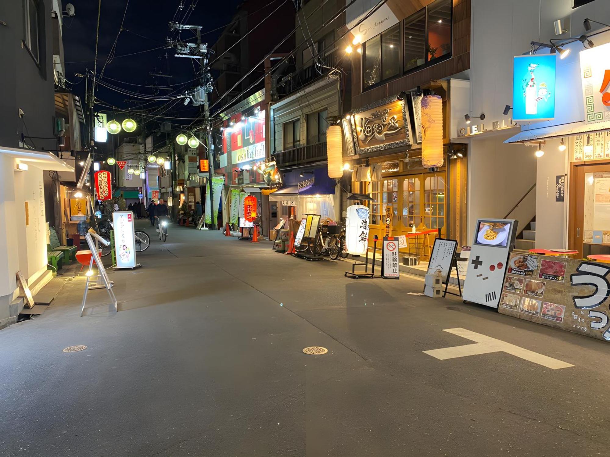 Renewal 天神橋筋六丁目駅徒歩2分 屋上テラス付き一軒家 天満居酒屋街2分 梅田10分 難波15分 Villa Osaka Eksteriør billede